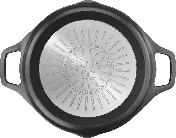Produktbild Tefal Robusto - Braadpan - 28 cm + deksel (28 cm, Bratpfanne, Aluminium)