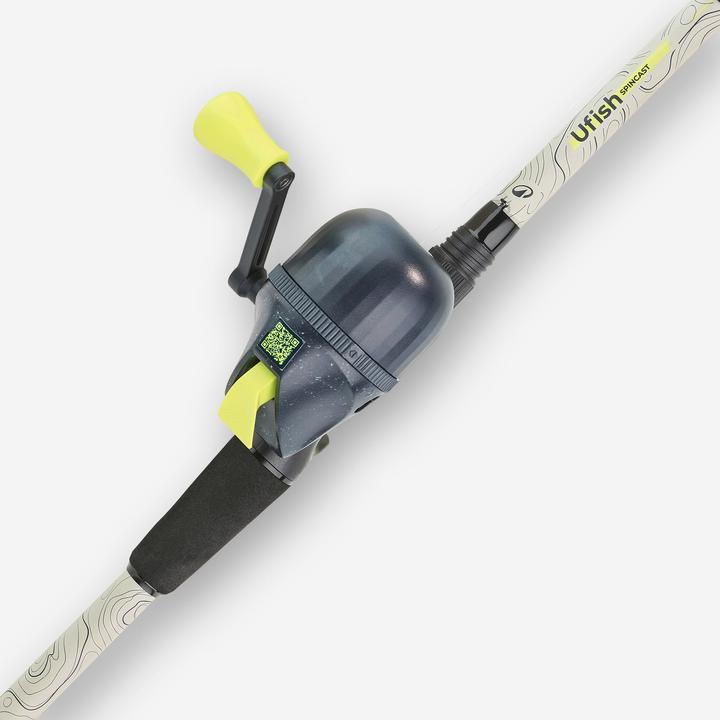 Image du produit Caperlan Canne à pêche UFISH SPINCAST kit découverte (Cast, Kit de pêche, 180 cm)