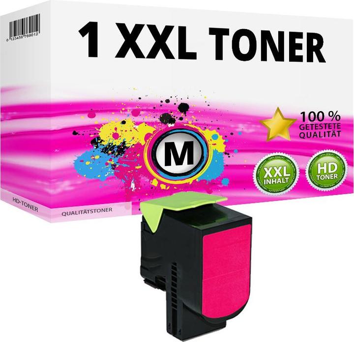 Produktbild Druckfuxx XXL Toner für LEXMARK C 2535 DW MC 2535 ADW MC 2424 DW C 2425 DW MC 24