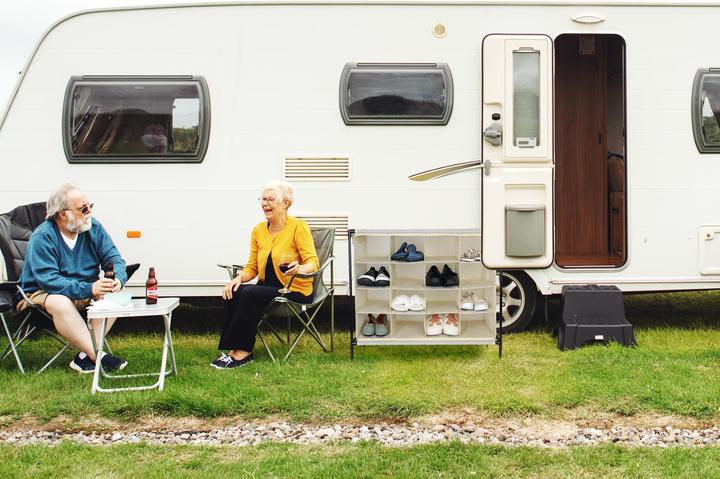 Image du produit Relaxdays Rangement chaussures camping