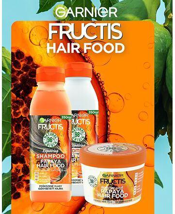 Produktbild Garnier Fructis Hair Food Papaya Repairing Mask (400 ml)