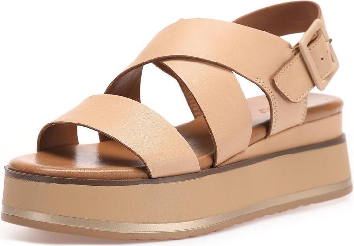 Actual product image Inuovo This trendy wedge sandal made from high-quality leather is the perfect companion for the winter (37)