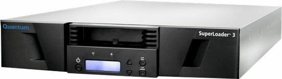 Actual product image Quantum SuperLoader 3 one LTO8HH tape drive Model C 16 slots 6Gb/s SAS rackmount barcode reader EMEA (LTO, 192000 GB)