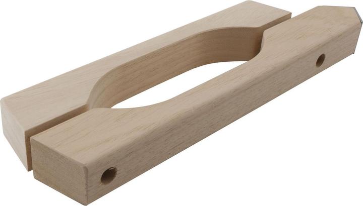 Actual product image Dormakaba Wooden handle for sauna doors