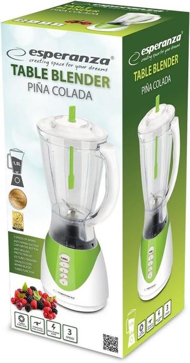 Actual product image Esperanza PIÑA COLADA - blender (EU plug, 350 W)