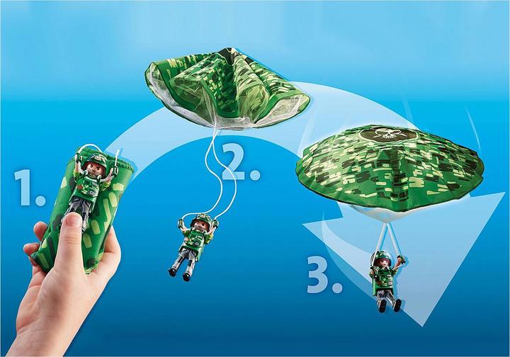 Actual product image Playmobil Police helicopter: parachute chase (70569, Playmobil City Life)