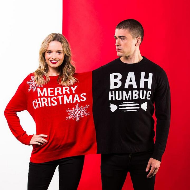 Actual product image Christmas Shop Double Christmas jumper (One size)