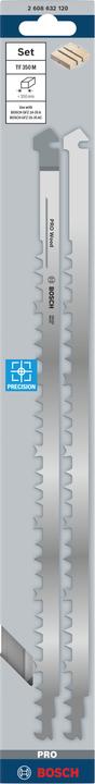 Produktbild Bosch Professional Zubehör PRO Wood TF350M Tandemsägeblatt-Set, 408 mm, 2-tlg.