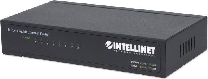 Actual product image Intellinet 8 Port Gigabit Ethernet Switch (8 Ports)