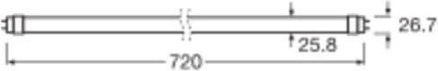 Produktbild Ledvance LED-Tube (7 W, 850 lm, 10 x, E)