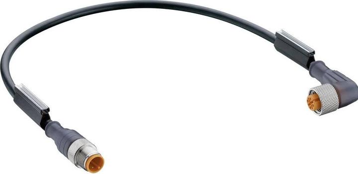 Actual product image Belden 43776-1 Sensor/actuator connector, assembled M12 plug, straight