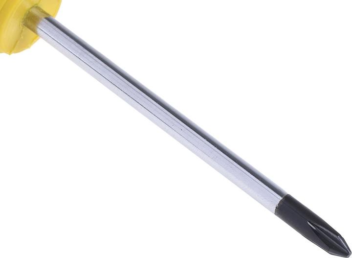 Actual product image Stanley CushionGrip screwdriver set 4 pieces slotted, Phillips (Slotted screws, Phillipps cross recess (PH))
