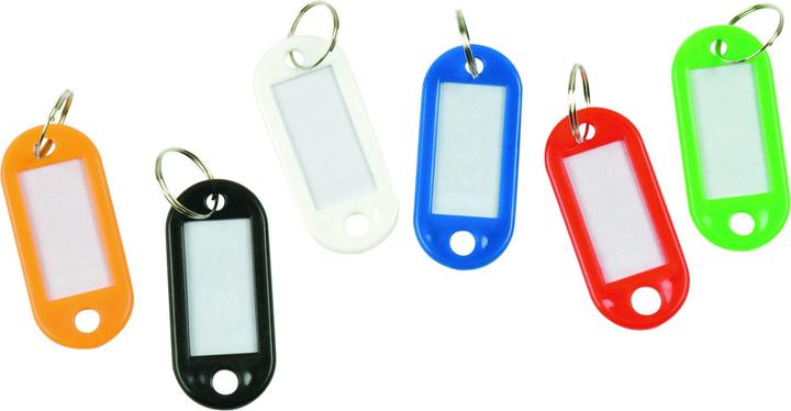 Actual product image Q-Connect K-CONNECT key packs, 50x22mm, 100 pieces, yellow