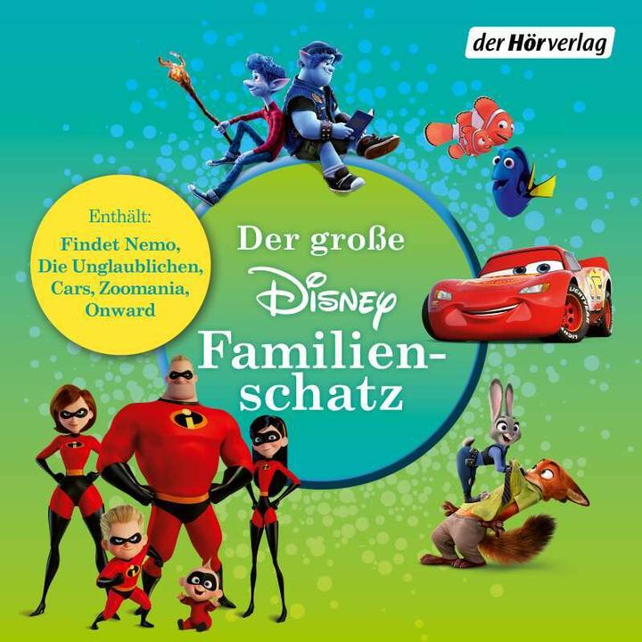 Immagine prodotto Il grande tesoro della famiglia Disney (Udo Wachtveitl, Markus Maria Profitlich, Anke Albrecht, Claudia Amor, Manou Lubowski, Tedesco)
