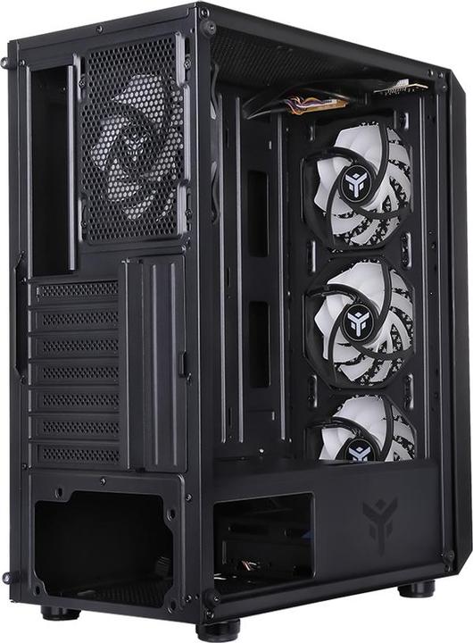 Image du produit Itek ITGCAST33B Computer Case Midi Tower Noir (mATX, ATX, ITX)