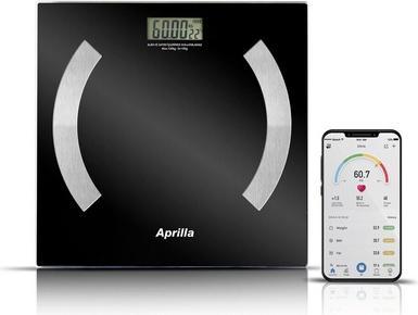 Actual product image Aprilla smart bathroom scale 150kg bluetooth (150 kg)