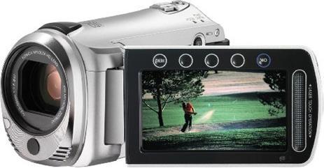 JVC HD Everio GZ-HM300, FullHD, Flash, 20x Zooom, Silber (20 x)