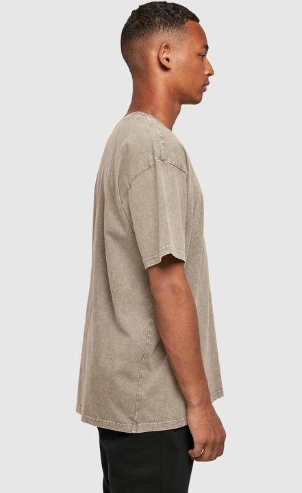 Actual product image Merchcode Frida Kahlo - Pixels viva la vida Acid Washed Heavy Oversize Tee - 118139 (L)