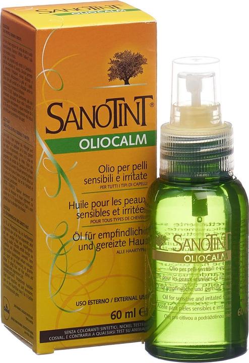 Image du produit Sanotint Oliocalm Öl für empfindliche und gereizte Haut (Huile pour le corps, 60 ml)
