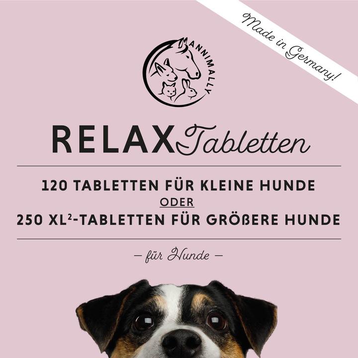 Produktbild Annimally Relax 250 XL² Tabletten - Hund (Senior, Adult, 250 Stk., 229 g)