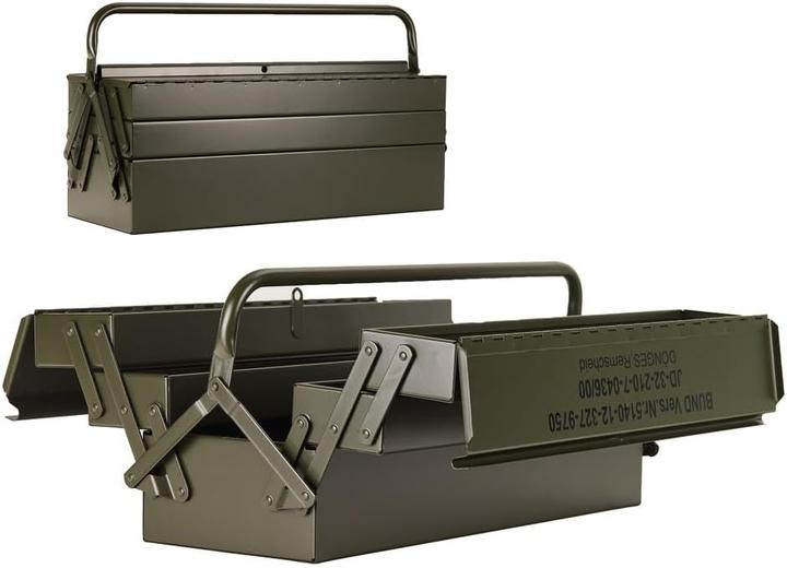 Image du produit Dönges Boîte à outils, 530 x 210 x 210 mm, cinq compartiments, nombre de compartiments 8 (5 pièces)