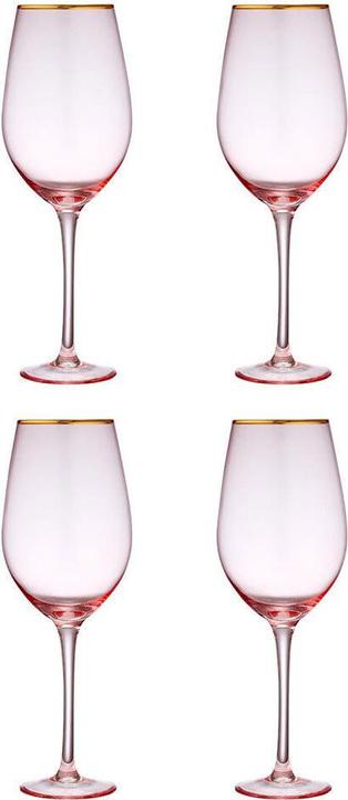 Image du produit Ladelle Verres à vin faits main Chloe Peach (lot de 4) (4 Verres, Set de verres à vin)