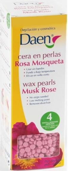 Produktbild Daen Enthaarungswachs Perlen Moschus Rose 200g