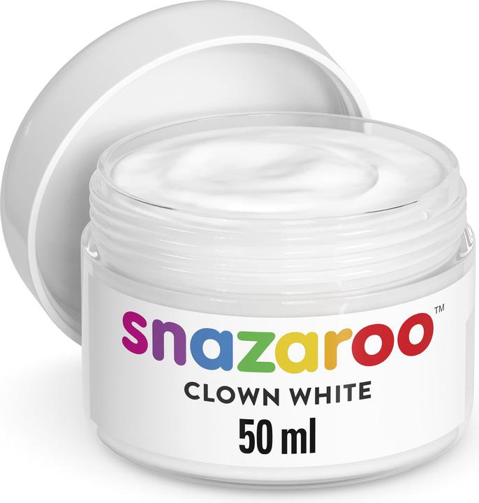 Immagine prodotto Snazaroo Effetto trucco clown bianco vaso da 50 ml