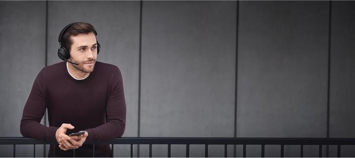 Actual product image Jabra Evolve 2 65 Duo (Wireless, USB-C)