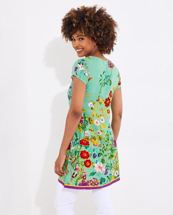 Actual product image Joe Browns Scoop Neck Floral Tunic (38)