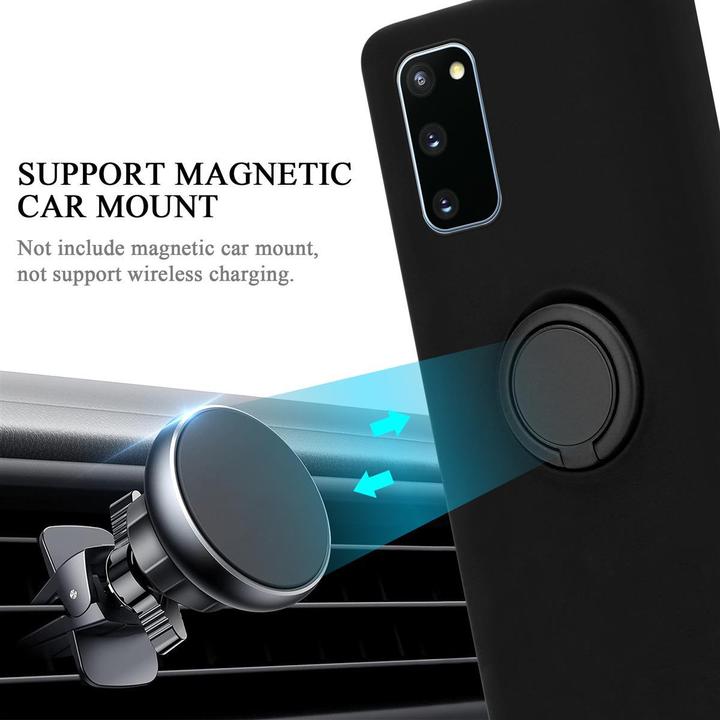 Actual product image Cadorabo TPU Liquid Ring Silicone Case Cover (Samsung Galaxy S20 FE)