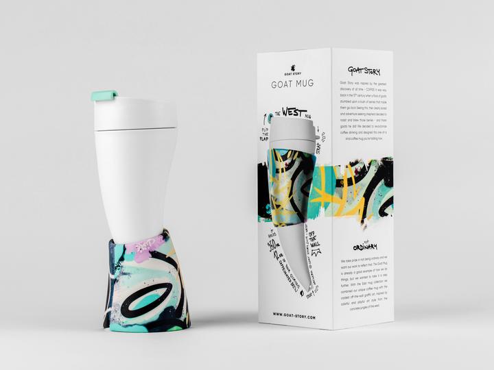 Immagine prodotto Goat Story Tazza GOAT West Graffity (0.35 l)