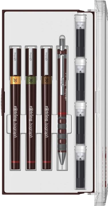Actual product image Rotring Isograph Ink pen (Brown, 4 x)