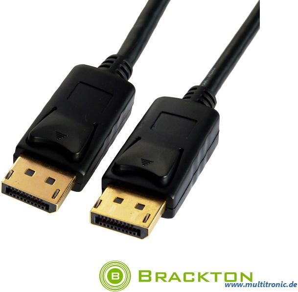 Actual product image Brackton 4K Display Port (2 m, DisplayPort)