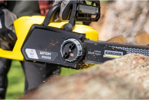 Actual product image Kärcher CNS 36-35 Battery (Battery chain saw)