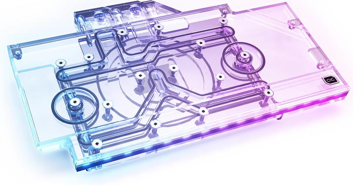 Immagine prodotto Alphacool Ice Block Aurora GPX-N RTX 3090/3080 ROG Strix con piastra posteriore - acrilico + nichel