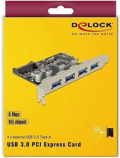 Produktbild Delock 89297 PCI Express 4x USB 3.0