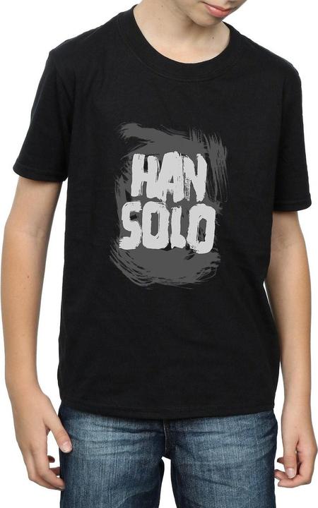 Immagine prodotto Star Wars Han Solo Text Maglietta Ragazzi (152, 158)