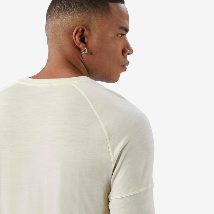 Image du produit Simond T-shirt manches longues en laine mérinos homme, Merino Resist undyed (XXL)