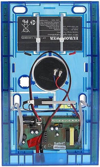 Produktbild Satel SP-4006 BL Aussensirene blau 120dB 6V/1,3Ah