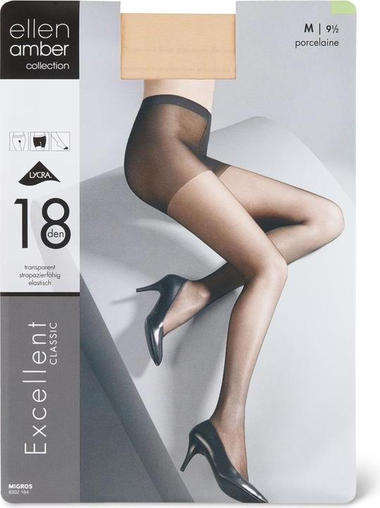 Image du produit Ellen Amber Damen Strumpfhosen Excellent (18 DEN)