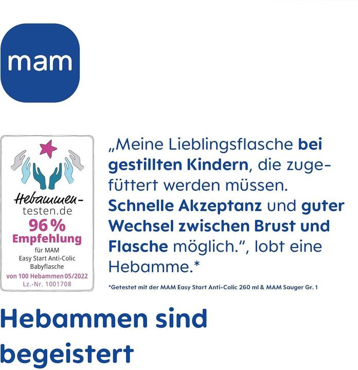 Immagine prodotto MAM Biberon Easy Start Anti-Colic 320ml (320 ml)