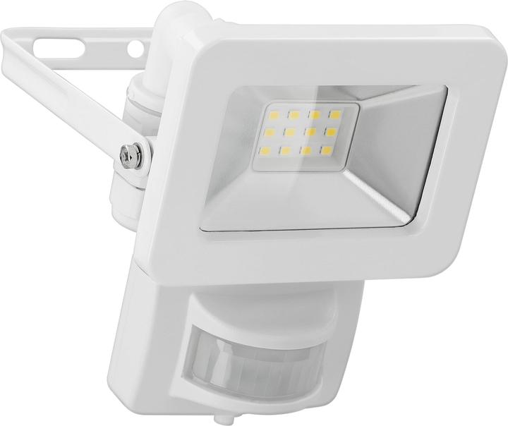 Goobay LED-Aussenstrahler, 10 W, mit Bewegungsmelder (853 lm, IP44)