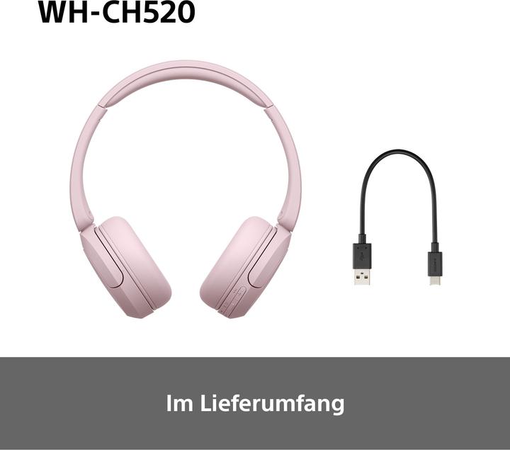 Produktbild Sony WH-CH520 (keine Geräuschunterdrückung, 50 h, Kabellos)