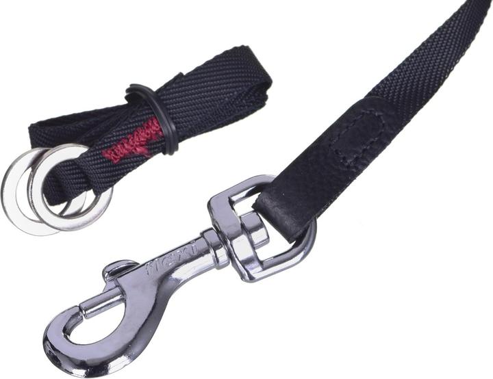 Produktbild Flexi Glam Composition with Swarovski crystals M - Hund Rückziehbare Leine - 5 m - Schwarz (M, Hund, Spazieren)