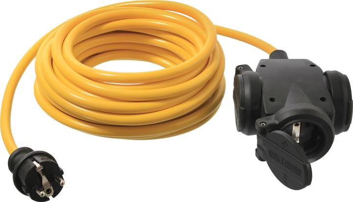 Actual product image As - Schwabe 60343 Power extension cable 16 A 15 m (3 x, CEE 7/3, 15 m)