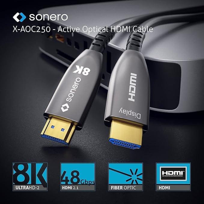 Actual product image Purelink sonero Active HDMI 8K AOC Extender Cable - 20m (20 m, HDMI)
