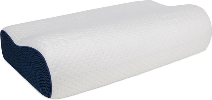 Image du produit Aspero Oreiller viscoélastique avec taie d'oreiller Wavre (60 x 30 x 12 cm)