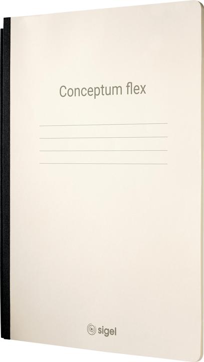 Immagine prodotto Sigel Quaderno Conceptum flex A4, quadrato, marrone chiaro (A4, Quadretti, Copertina morbida)