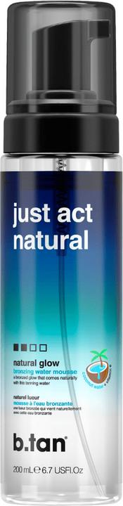 B.Tan Just Act Natural Self Tan Mousse 200 ml (Selbstbräunungsschaum, 200 ml)